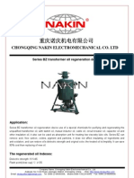 NAKIN-BZ Transformer Oil Regeneration Device