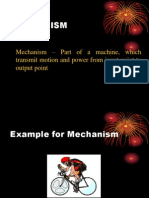 Mechanisms and Kinematics Concepts