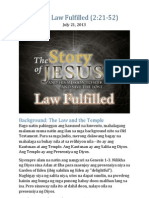 Part 3 - Law Fulfilled (Luke 2:21-52)