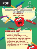 Download Research Report Preparation and Presentation by naveen_akgim4486 SN15563961 doc pdf