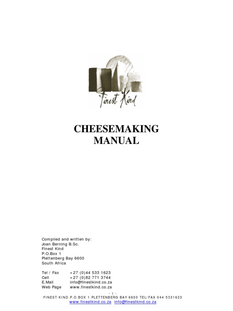 Cheesemaking | PDF | Cheesemaking | Milk