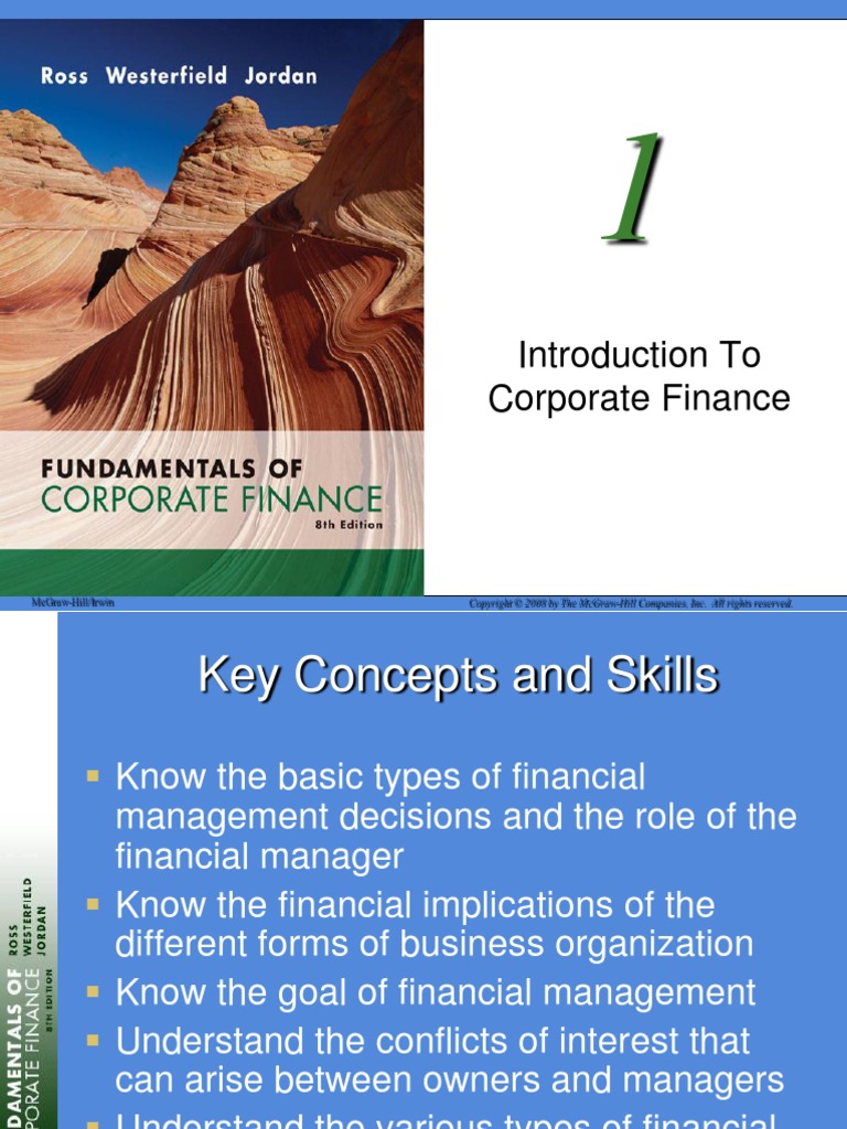 Introduction To Corporate Finance: Mcgraw-Hill/Irwin | PDF | Finance ...
