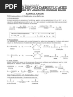 Aldehyde Ketone and Acid