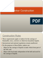 Oil Tanker Construction Rules