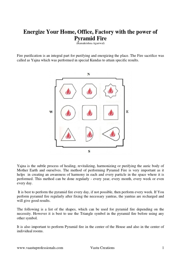 Energize Your Home With Pyrmid Fire | PDF | Contentment | Religion And ...