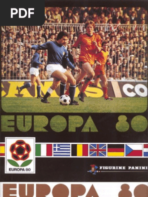 Panini Euro 1980