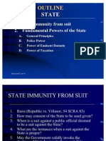 State Immunity From Suit