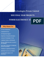 Final Year IEEE Project 2013-2014  - Power Electronics Project Title and Abstract