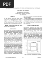 Developing and Analysis of Power Systems Using Psat Software