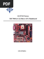 Download MSI 661FM2-V MS-7060 by ingo417 SN15566673 doc pdf