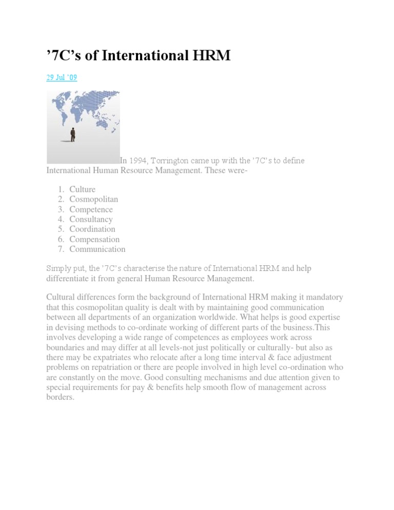 7c of Ihrm | PDF | Business