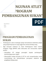 Program Pembangunan Atlet Yang Berkesan