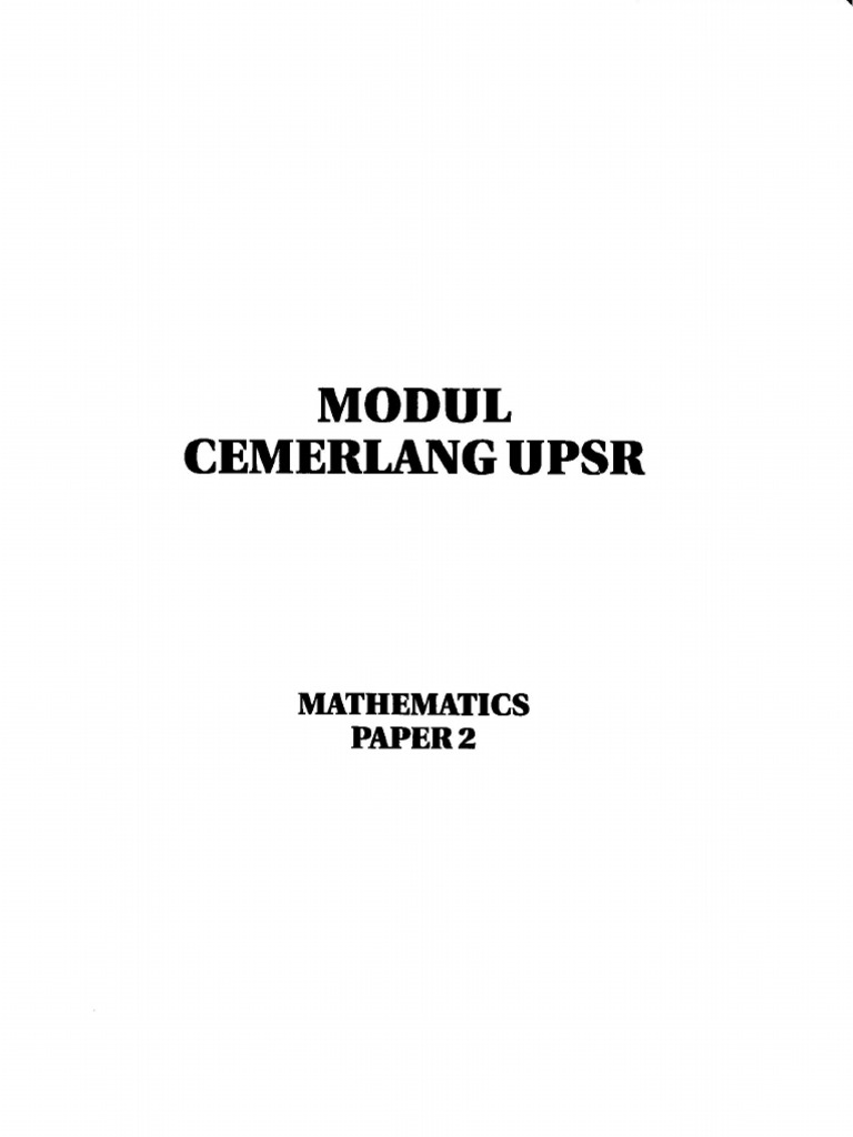 Johor Matematik k2