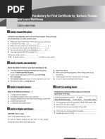 FCE Vocabulary Training Test