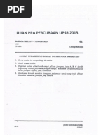 Latihan Bahasa Melayu Kertas 1 UPSR