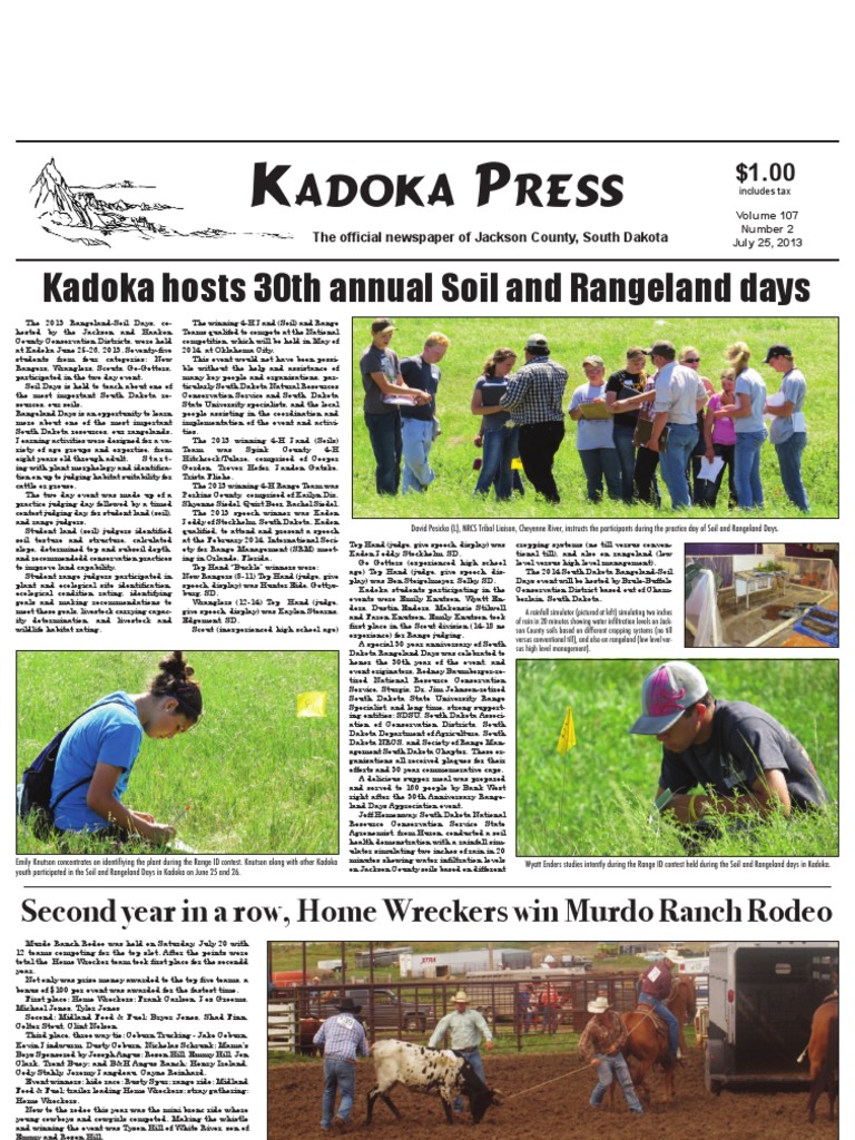 Kadoka Press, July 25, 2013 PDF Patient Protection And Affordable
