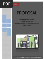 Contoh Proposal Tenda