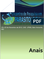 Anais III Encontro de Pesquisa em Parasitologia - 20 A 22 de Novembro 2012 - Cópia - 3 PDF