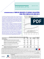 Chômage Juin 2013