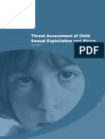 Threat Assessment of Child Sexual Exploitation and Abuse
