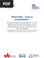 Pornography Research Paper | PDF | Human Sexual Activity | Obscenity