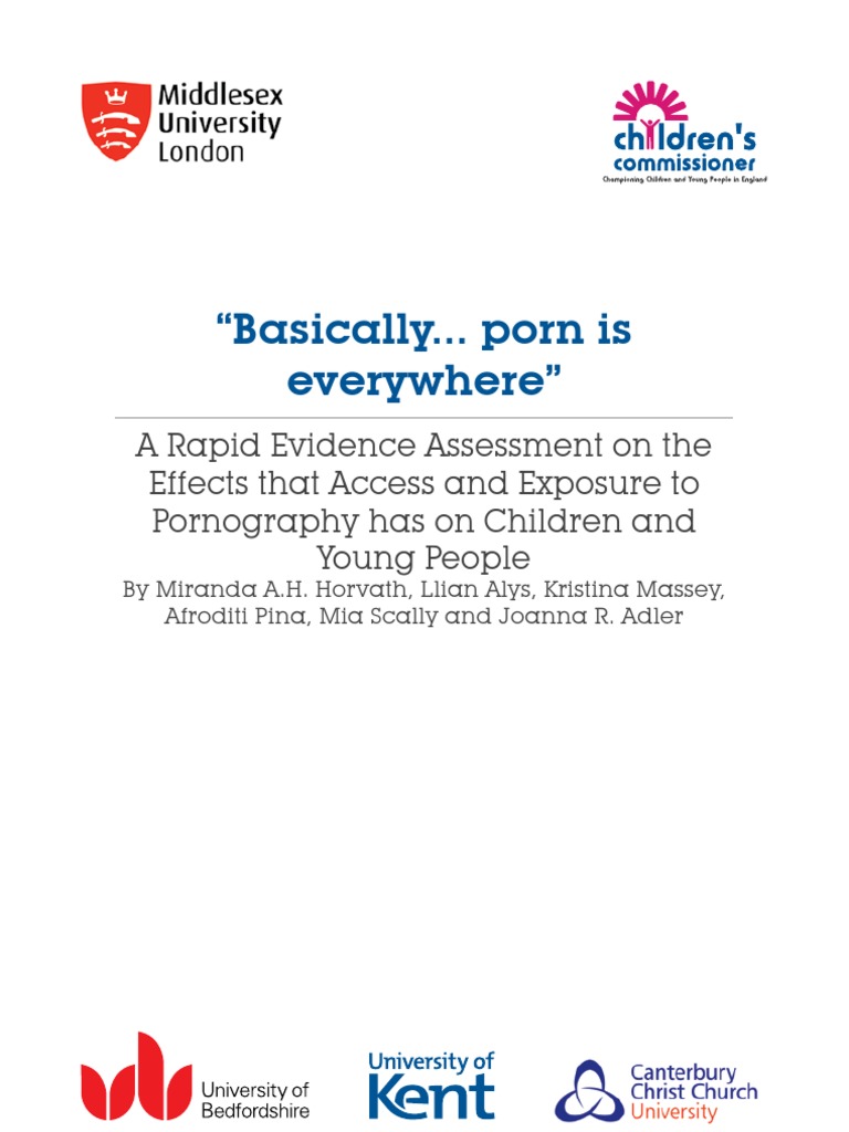 Impact of Pornography on Youth | PDF | Human Sexual Activity | Violence
