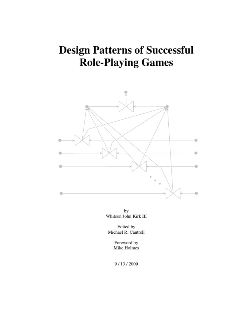 RPG Design Patterns | PDF | Dice | Role Playing Games