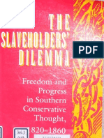 Eugene Genovese - The Slaveholders' Dilema