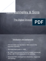 R.R. Donnelley & Sons: The Digital Division