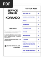 Download Daewoo Korando service manual by zambila40 SN15575762 doc pdf
