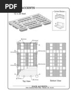 12X20 Floating Dock Spec