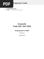 Sip Programmers Guide