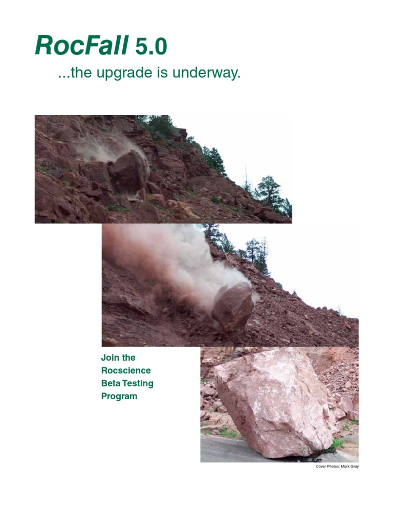 RocFall 5.0 Beta Program: New Rigid Body Impact Mechanics Model ...
