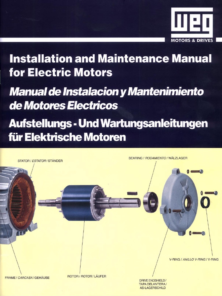 Manual de Mantenimiento e Motores Electricos PDF
