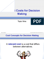 Chap9(Relevant Costing)