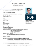 Manoj Pravakar Saha Resume