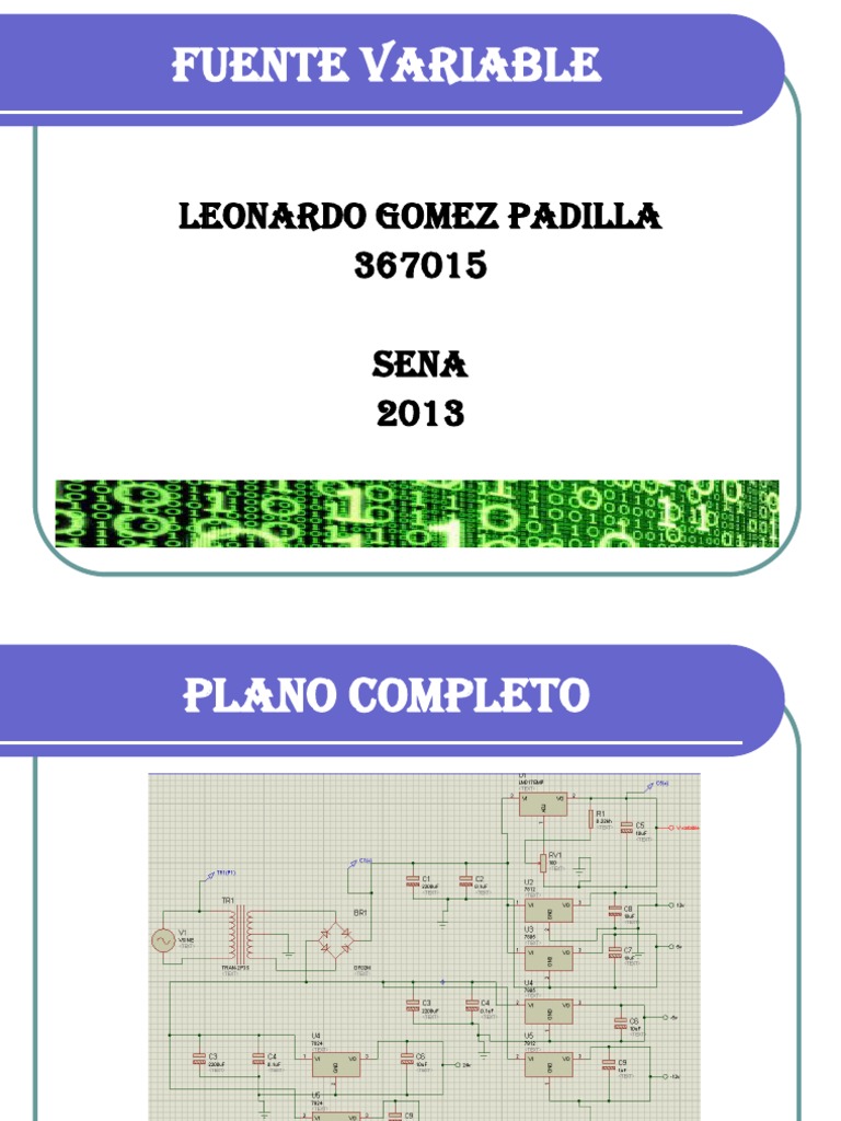 Fuente Variable 30v | PDF