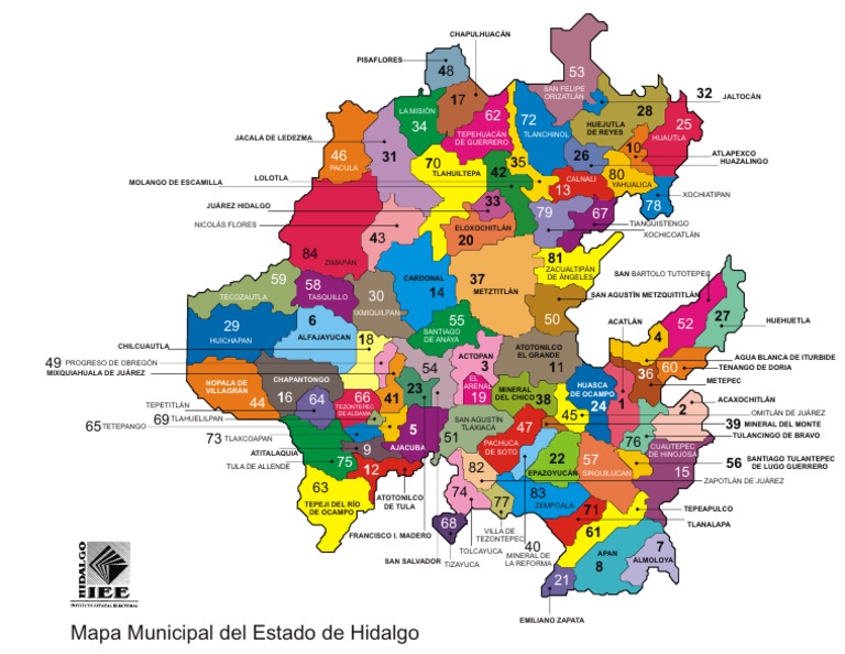 Mapa Hidalgo