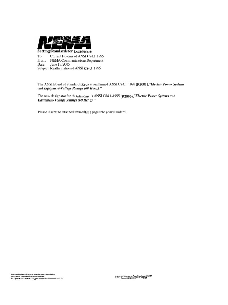 Ansi c84 1 1995 r2005 pdf fuse electrical mains electricity