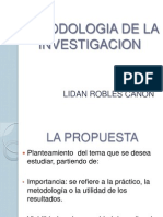 Metodologia de La Investigacion