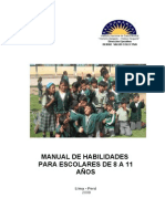 Manual de Habilidades Sociales 8 11 Años