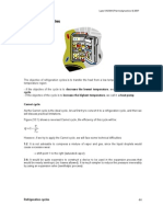 Refrigeration Cycles