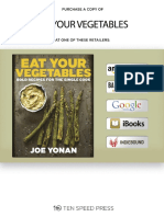 Eat Your Vegetables by Joe Yonan - Recipes