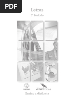 Apostila Ead Tocantins LETRAS 5 PERIODO 2010