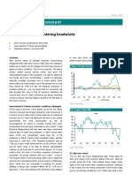 Weekly Macro Comment Green Shoots Encountering Headwinds