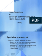 Plan Marketing - Modele Power Point