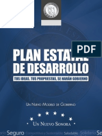 Plan Estatal de Desarrollo de Sonora