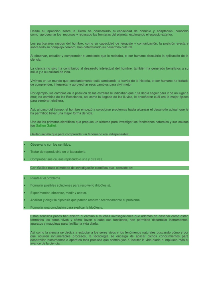 La Tecnología Como Aplicación De La Ciencia Aplican