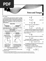 Force and Torque 