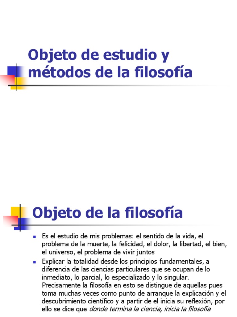 1.2.1 Objeto de Estudio y Métodos